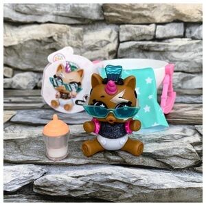 Mega Zuru 5 Surprise Newborn Unicorn Squad Series 2 Scented Doll Accessories New